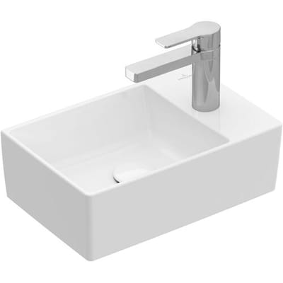 Villeroy & Boch Memento 2.0 wash hand basin 40 cm with 1 tap hole, without overflow 43234001