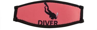Maskstrap neopreen slide diver roze