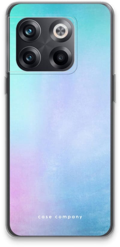 Case Company® - Hoesje geschikt voor OnePlus 10T hoesje - Mist pastel - Soft Cover Telefoonhoesje - Bescherming aan alle Kanten en Schermrand