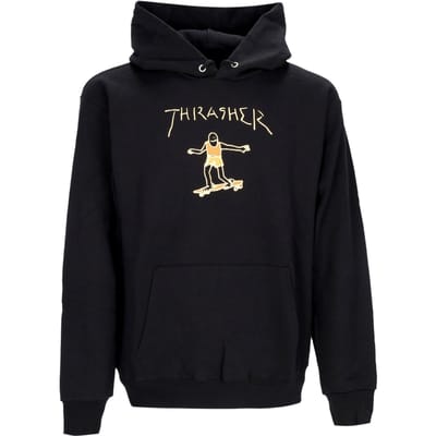 Gonz Hoodie Herenhoodie Zwart/bruin