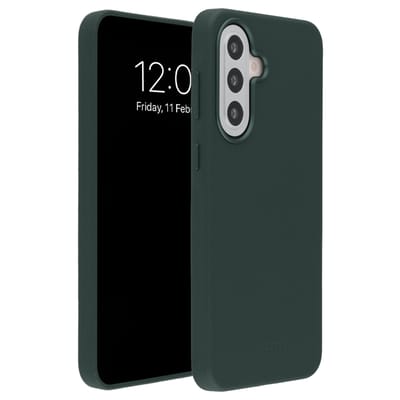 Accezz Hoesje - Geschikt voor Samsung Galaxy A57 (5G) - Magnetische Ring Leather Backcover - Cedar Green