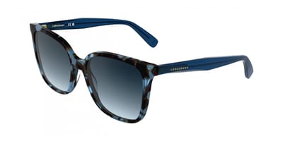 Longchamp LO807S Azure havana 55/17/140 WOMAN Zonnebrillen
