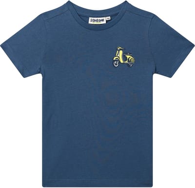 Someone KRISTOF-SB-02-G Jongens T-shirt - JEANS BLUE