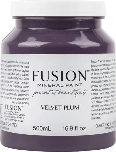 Fusion Mineral Paint - Acryl - Meubelverf - Paars - Velvet Plum - 500 ml