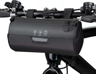 Fietstas - Waterdichte Fietsstuurtas – 2 l Waterdicht - Reflecterende fietstas stuur - Fiets Frametas voor Mountainbike en Racefiets – Opbergtas voor Stuur – Zwart