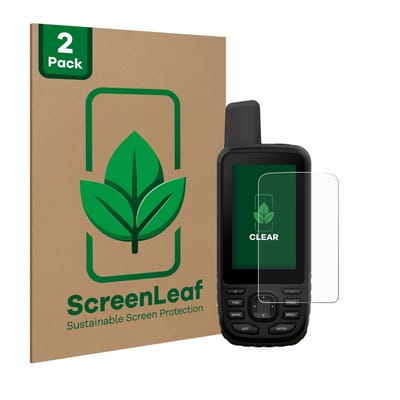 2 Stuks Screenprotector voor Garmin GPSMAP 66s / 66st - Hoogwaardige Beschermfolie transparant