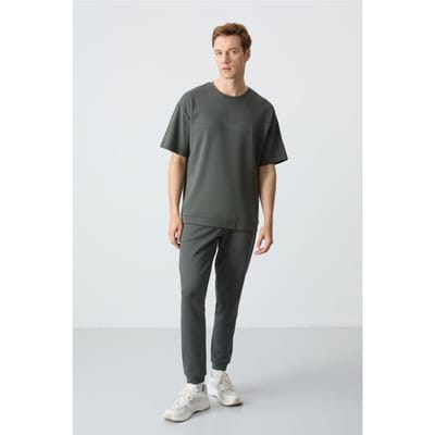 Heren Oversized T-shirt en Broek Set