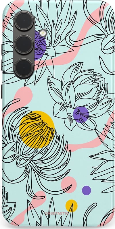 Casetastic Hoesje Geschikt voor Samsung S24 Plus - Stijlvolle Beschermende Duo-layer Case - Wildschets