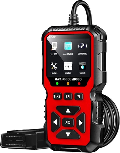 OBD2 Scanner - Foutcode Lezer - Voertuig Diagnostiek - Plug and Play - Niet gespecificeerd - Rood