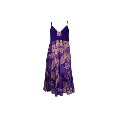 PINKO Robe Camisole Ajustée à Imprimé Floral Femme Robes Rose 101182A0TT-YN9 M blue