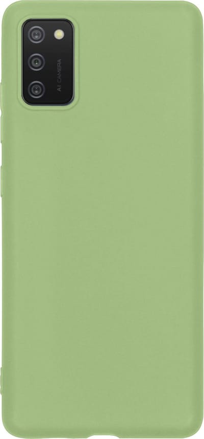 Hoes - Geschikt voor Samsung Galaxy A03s - Sterk & Shockproof - Hoesje Cover - Siliconen Case - Groen