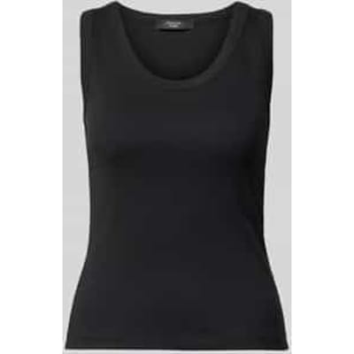 Slim fit tank top van katoenmix model 'MULTIC'
