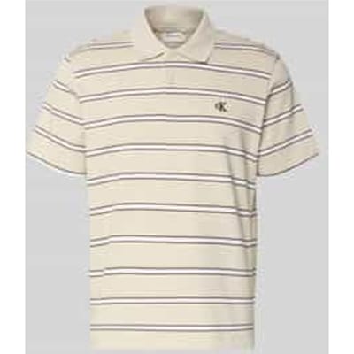 Calvin Klein Short Sleeve Easy 16s Jersey Tee Oatmeal Größe: S | Poloshirts Outlet | Herren
