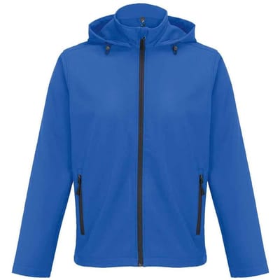 SOLS Heren Race Hoodie Softshell Jas (Koninklijk Blauw)
