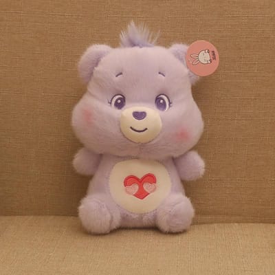 Nieuwe Schattige Cartoon Pluche Boetiek Grijpautomaat Pop Regenboog Beer Pop Kinder Meisje Cadeau Pop 8 inch