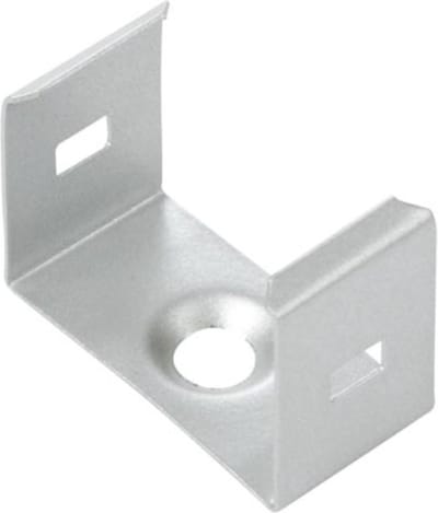 LEDsON MONTAGEBEUGEL VOOR ALUMINIUMPROFIEL VOOR LEDSTRIP SLIMLINE BREEDTE 15 mm - VERENSTAAL - ZILVER