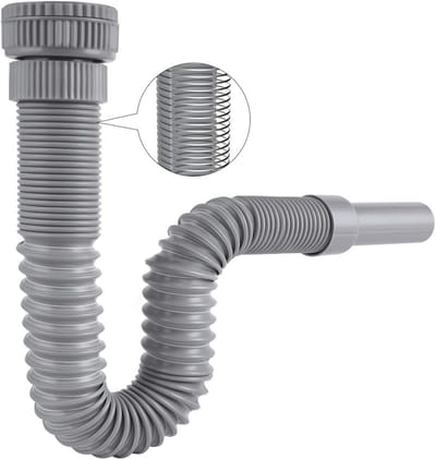 Geurdichte Flexibele Sifon voor Wastafel - 1 1/4 Inch Aansluiting