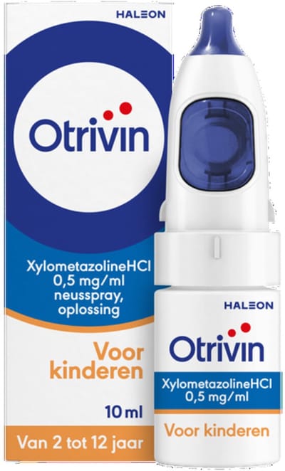 Otrivin Neusspray Voor Kinderen 0,5mg/ml XylometazolineHCI - 2 x 10 ml