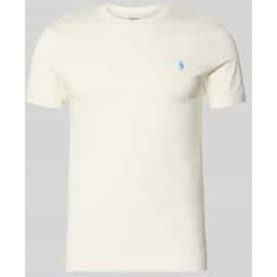 Regular fit T-shirt van puur katoen