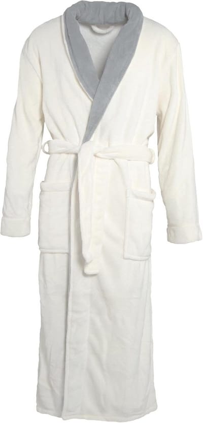 Luxe Coral Fleece Badjas voor Heren en Dames - Lichtgewicht & Sneldrogend Sauna Badjas