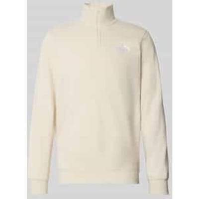 Sweatshirt met labelstitching