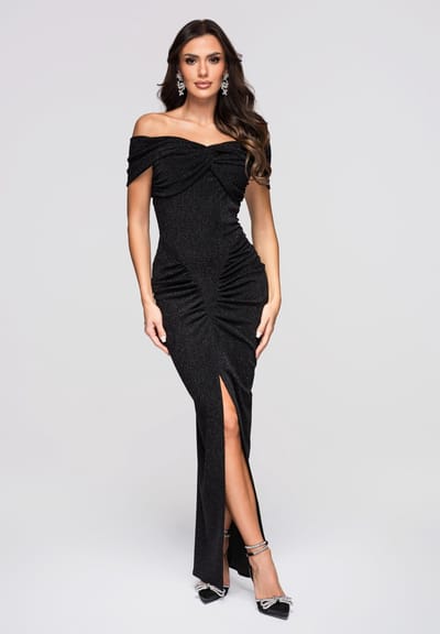 LARICA Jurk - Rits - Jurk Zwart S