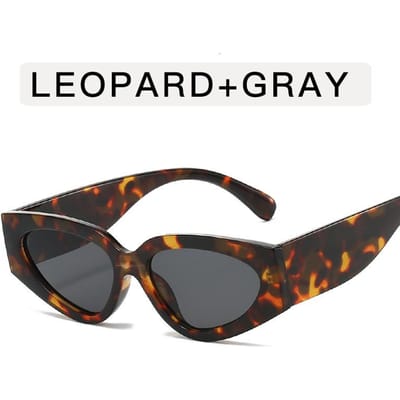 Nieuwe Vintage Kattenoog Zonnebrillen voor Dames Heren Ronde Zonnebrillen Vrouwelijke Ovalen Brillen Oculos De Sol Unisex Mode MULTI