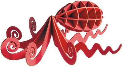 FRIDOLIN 3D Papier Model - Octopus.