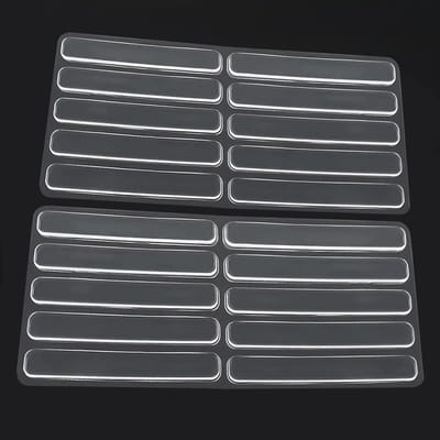 20 Pcs Transparante Rubber Voetjes - Bumper Pads Voor Meubels - Zelfklevende Deurstoppers - Niet-Slip Buffer Pads Voor Kasten - Apparaten - Elektronica - Lades - Keukenkastjes