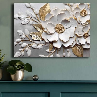 Asir - Decoratief schilderij op canvas - Veelkleurig - 100% canvas (dikte: 2,8 mm) - 72 x 5 x 102 cm