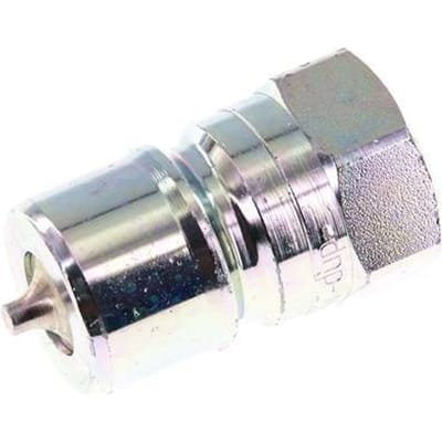 Stalen DN 20 Hydraulische Koppeling Insteeknippel G 3/4 inch Binnendraad ISO 7241-1 B D 31.4mm