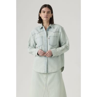 Levi's Teodora Western Shirt Taglia: S | Maglie a manica lunga Outlet | Donna