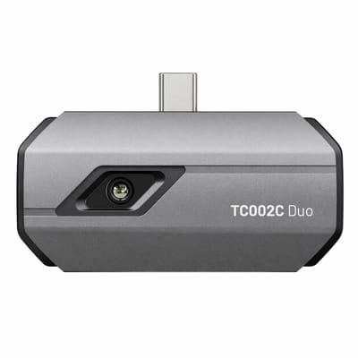 Allero Warmtebeeldcamera - Warmtecamera - Thermische camera - 256*192 Resolutie - 20~550℃ Warmte zicht - Geschikt IOS & Android