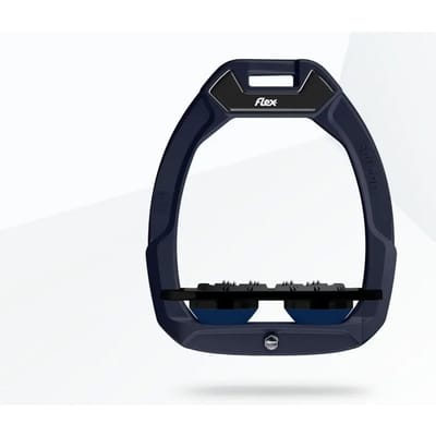 Veiligheidseffecten voor paardrijden Plat Ultra Grip Rood/Zwart/Marine Flex-On Safe-On