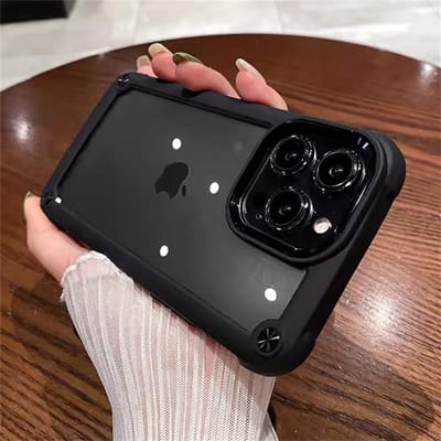 Schokbestendige Armor TPU Case Voor iPhone 15 14 13 12 11 Pro Max 7 8 Plus XS XR X SE Robuuste Heavy Duty Bumper Hybride Clear Hard Cover for iphone14 (6.1")