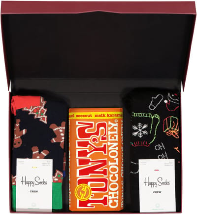 Happy Chocolade - Happy sweet Santa - Unisex - Maat: 41 - 46