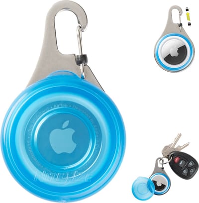 NITE IZE WearAbout Clippable Tracker Holder - Smoke