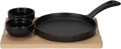 JENS Living Gietijzeren Serveerset Rond
