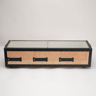 Diatomite Konro Grill XL + Plateau Set - Shichirin Grill - Yakitori Grill - Japanse BBQ - Hibachi BBQ
