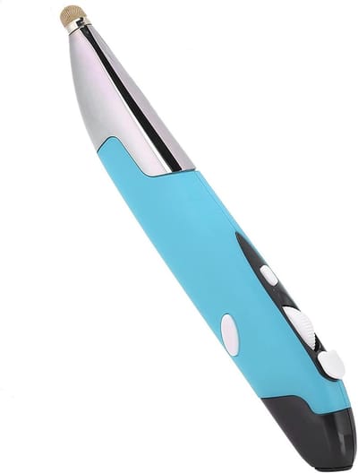 Draadloze Pen Muis - Stylus Invoer - Productiviteit Verhogend - Ergonomisch Ontwerp - 800-1600 DPI - Blauw