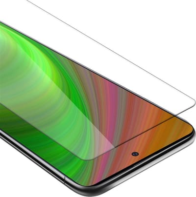 Cadorabo Screenprotector geschikt voor Samsung Galaxy A51 4G / M40s - Pantser film Beschermende film in KRISTALHELDER Geharde (Tempered) display beschermglas in 9H hardheid met 3D Touch