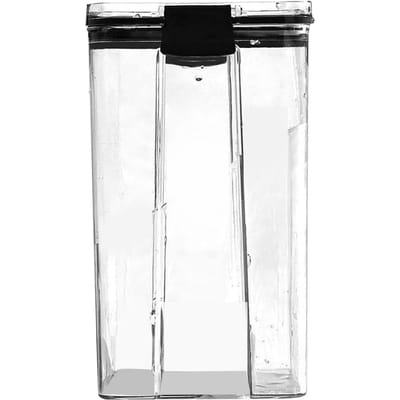 1800ml Luchtdichte Voedselopbergcontainer Verdikt Verzegeld Transparante Keuken Opbergdoos met Deksel white