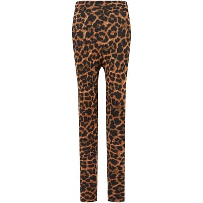 Urban Classics - Soft All over Print Kinder Legging - Kids 134/140 - Bruin