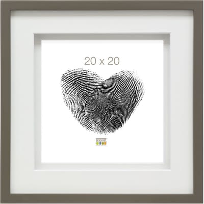 Deknudt Frames fotolijst S67NK9 P1 - taupe - passe -partout - 20x20 cm