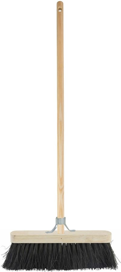 Betra Buitenbezem - FSC hout - natuurvezel - hard - 30 x 120 cm