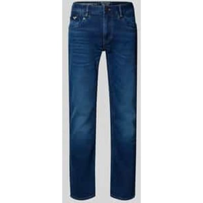 PME legend blauwe heren jeans   Commander 3.0   Stonewash wassing   Relaxed Fit   5-Pocket zakken   Knoop- en ritssluiting   Duurzaam   Regular waist