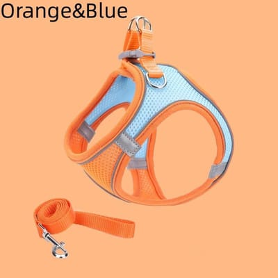 XS-L Outdoor Hond Wandelen Ademend Vest Stijl Borstband Reflecterend Trekkabel Dierbenodigdheden voor Chihuahua Kleine Grote Honden L