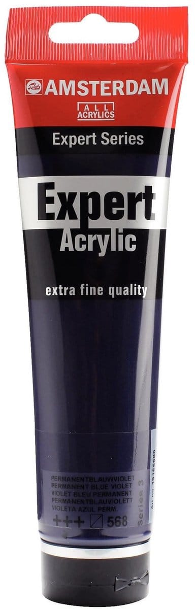Acrylverf - 568 Permanentblauwviolet - Amsterdam Expert - 150 ml