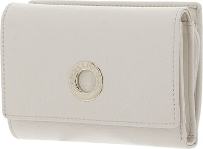 MANDARINA DUCK Portemonnee Mellow Leather Wallet with Flap Almond Crème
