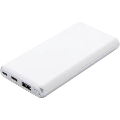 Powerbank 10000 Mah 13,7 X 6,8 Cm Abs Wit